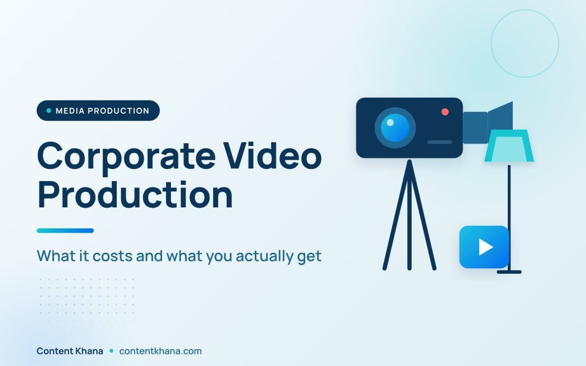 Corporate Video Production: What It Costs and What You Actually Get