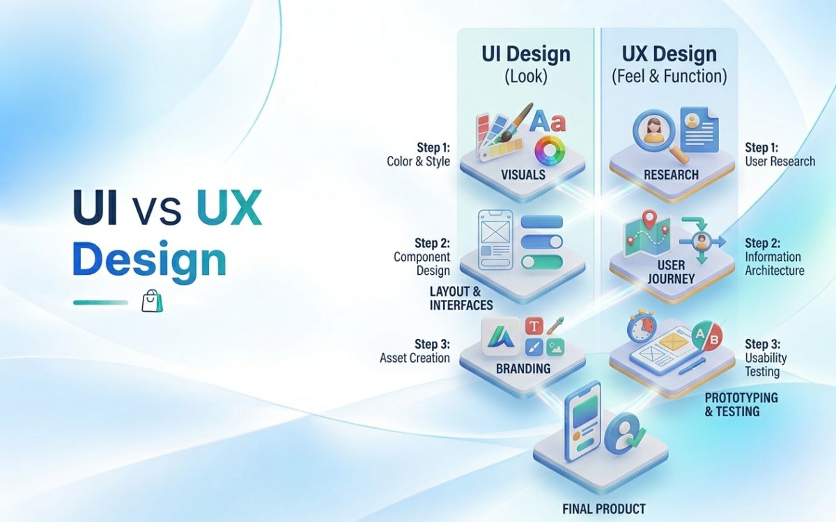 UI vs UX Design: The Difference, and Why Your Website Needs Both